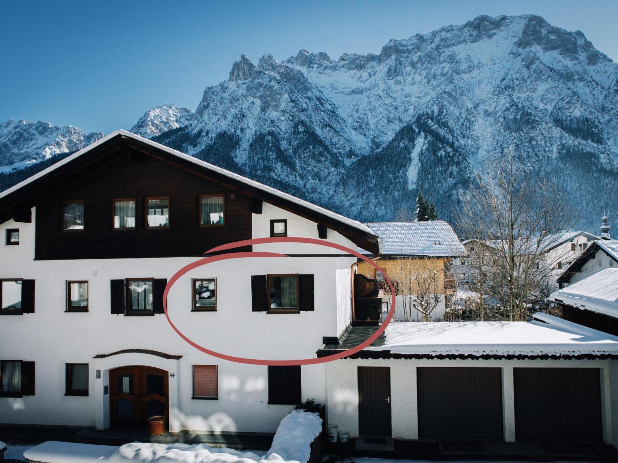 Die Karwendelsuite - 5 Sterne Fewo Mit Bestem Bergblick, Zentrumsnah & Ruhig Gelegen, Familienfreundlich Mittenwald Ngoại thất bức ảnh
