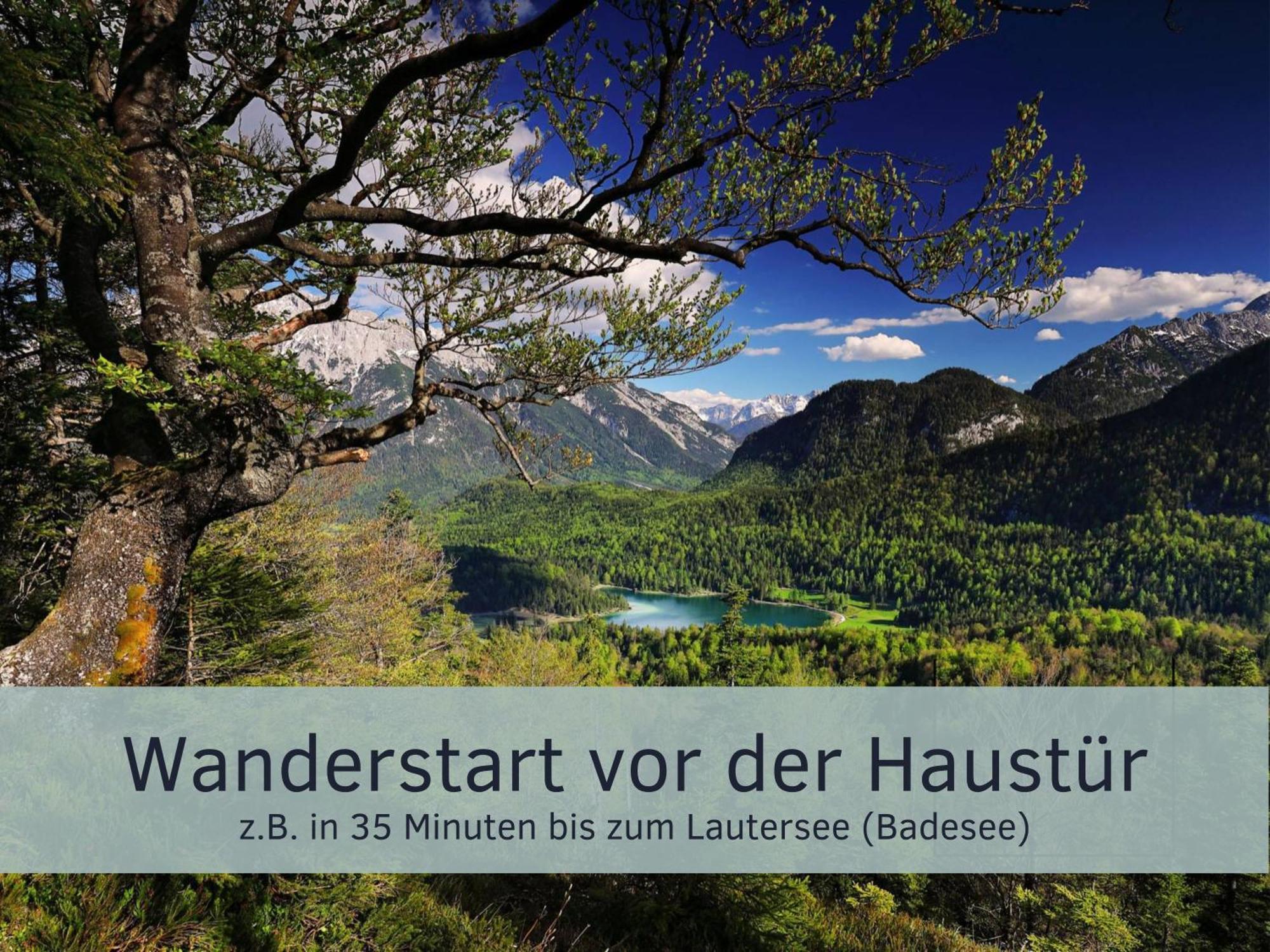 Die Karwendelsuite - 5 Sterne Fewo Mit Bestem Bergblick, Zentrumsnah & Ruhig Gelegen, Familienfreundlich Mittenwald Ngoại thất bức ảnh